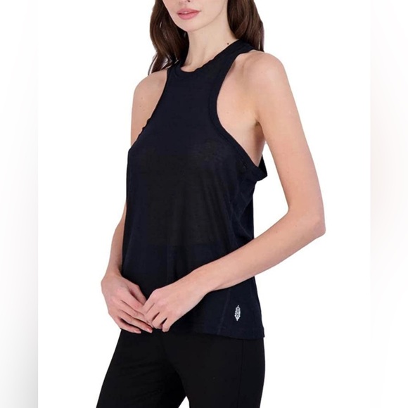 Free People Women Very Varsity Tank Top Size Medium - Picture 3 of 4